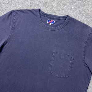 Best Made Co T Shirt Mens XL Blue Pocket Short Sleeve Cotton‎ Casual Essential
